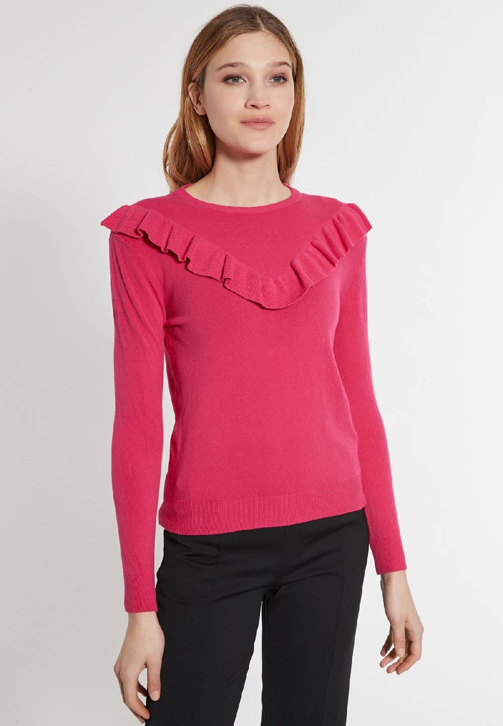 Ana Alcazar Rüschenpullover Ewassy