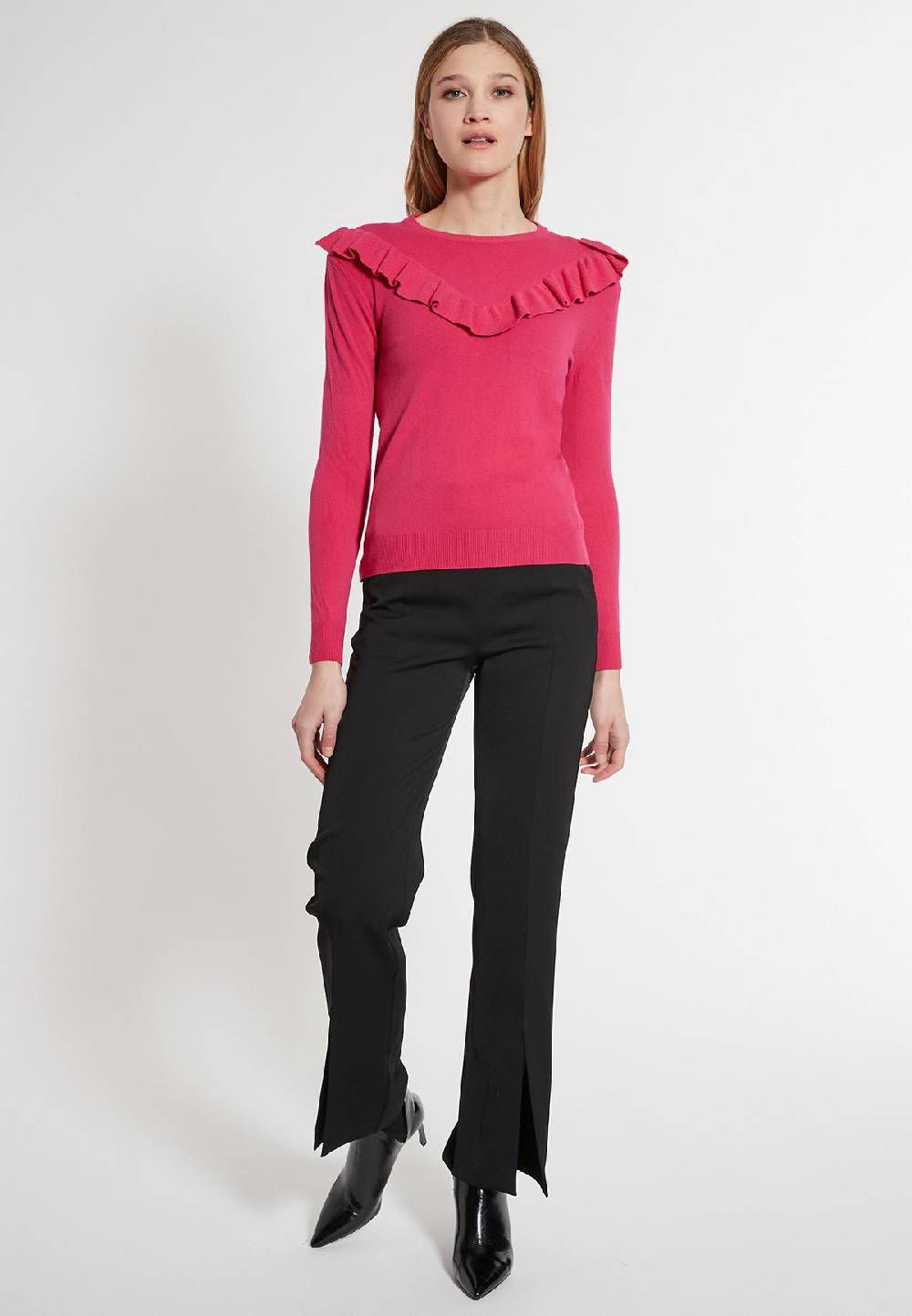 Ana Alcazar Rüschenpullover Ewassy