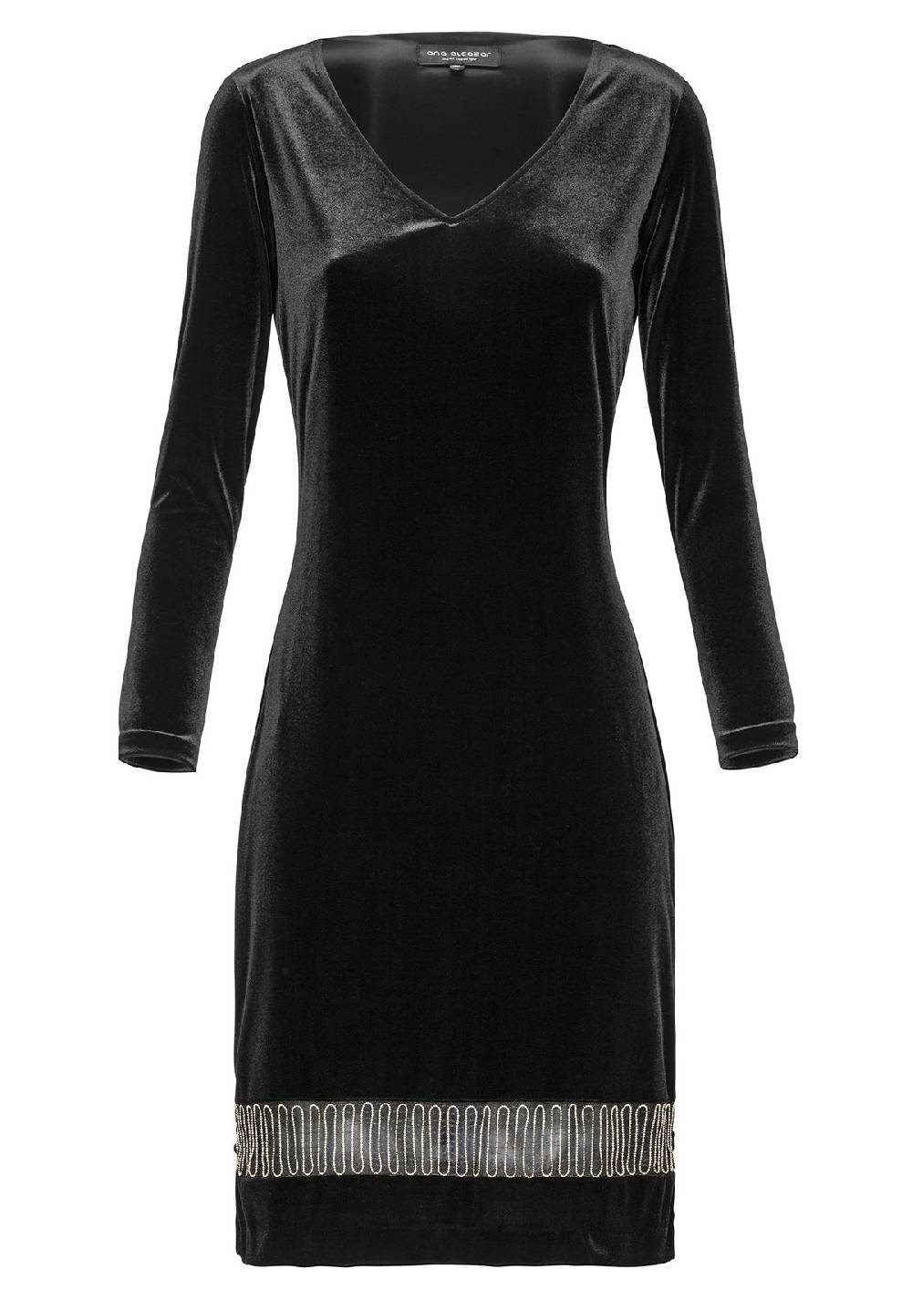 Ana Alcazar Samtkleid Emona