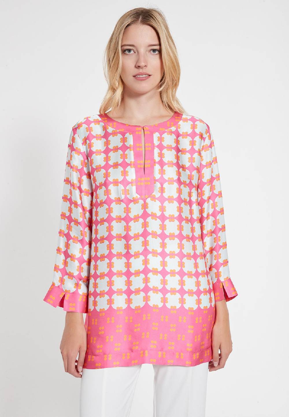 Ana Alcazar Satinbluse Cearas