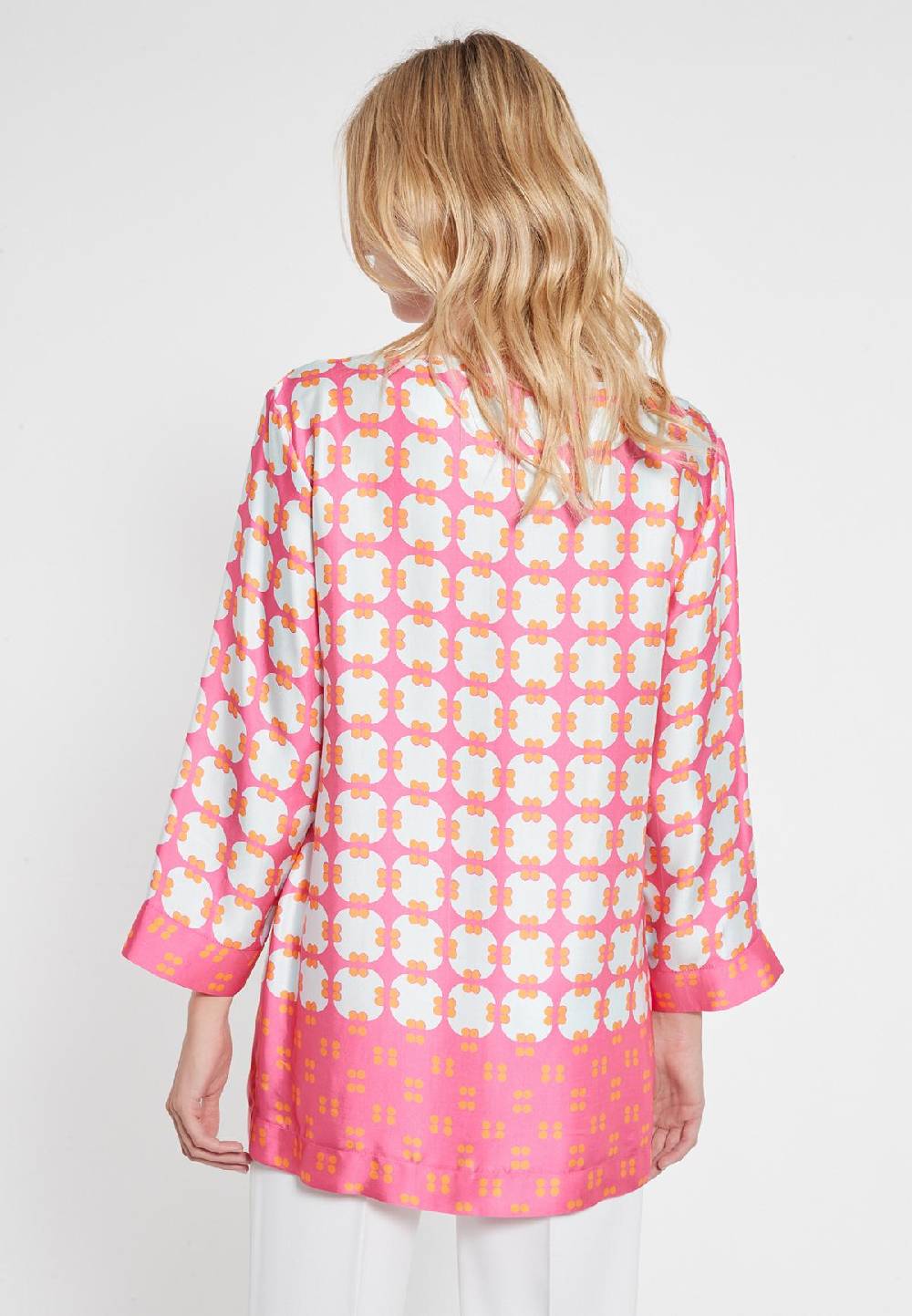 Ana Alcazar Satinbluse Cearas