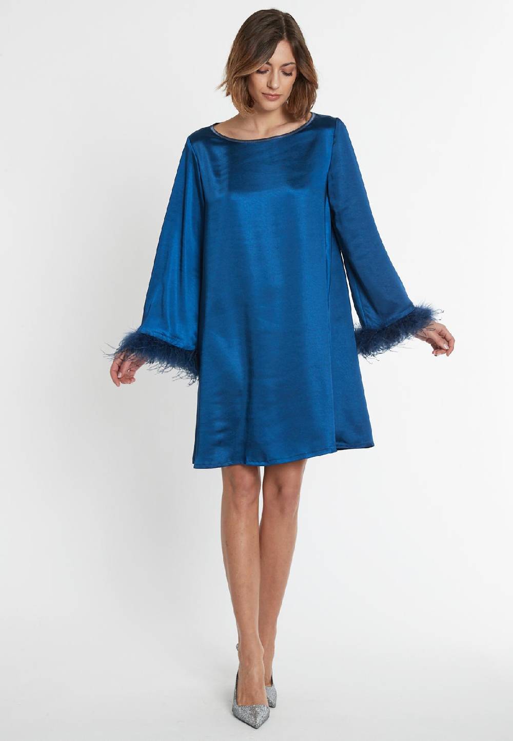 Ana Alcazar Satinkleid Siba