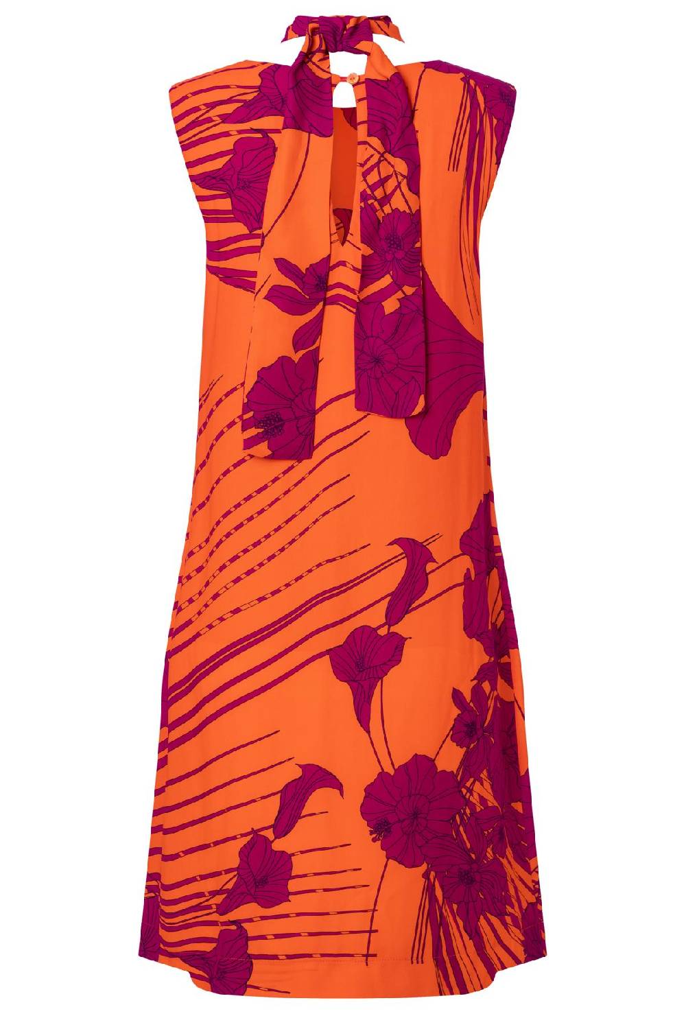 Ana Alcazar Schleifen Kleid Zado