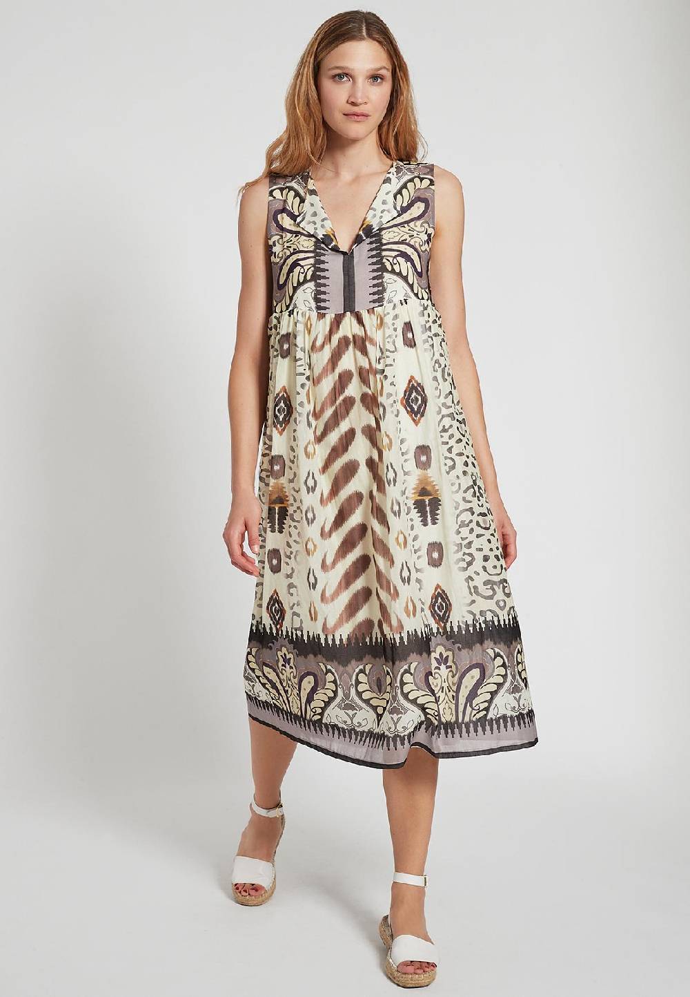 Ana Alcazar Schlichtes Kleid Farisy