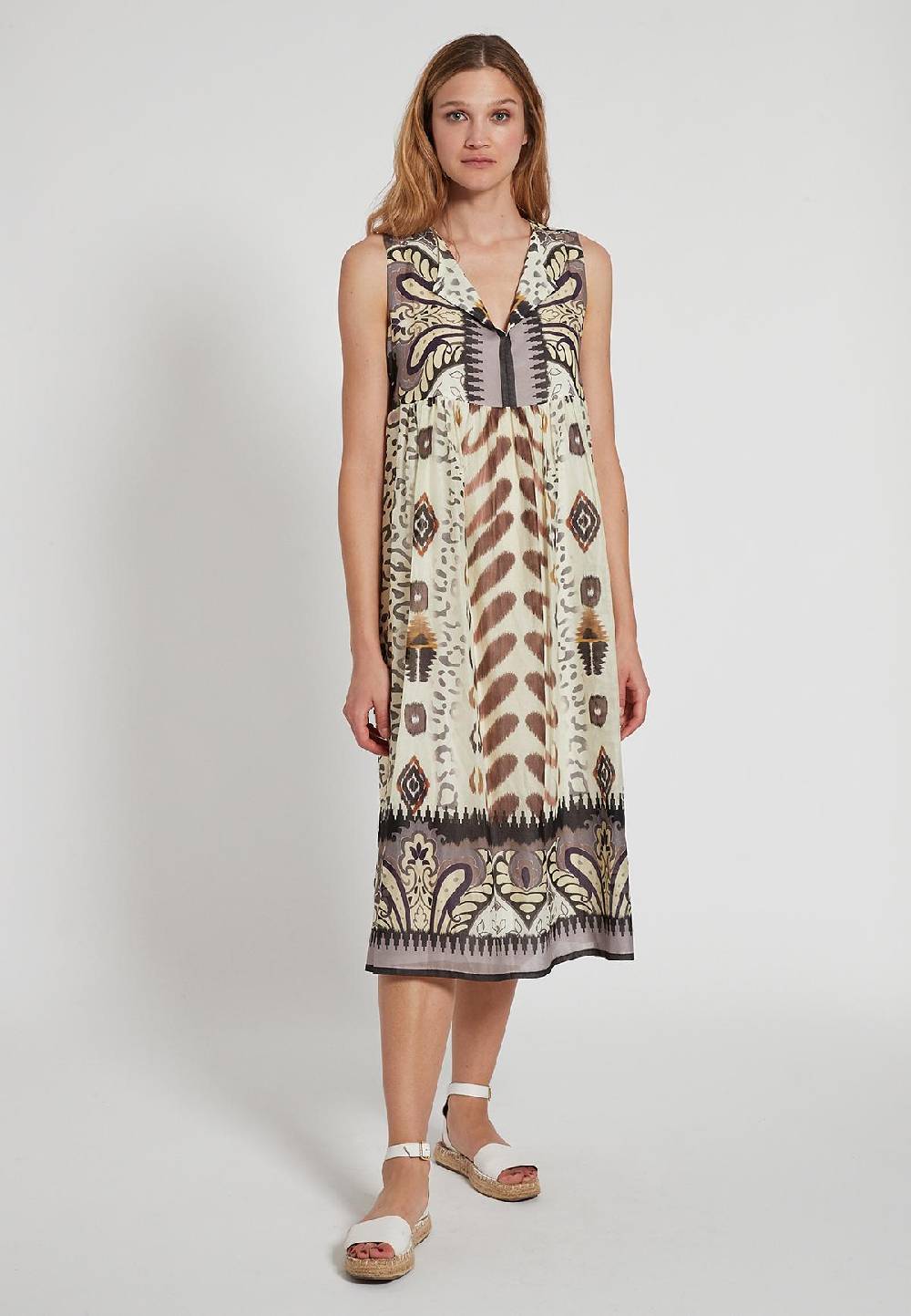 Ana Alcazar Schlichtes Kleid Farisy