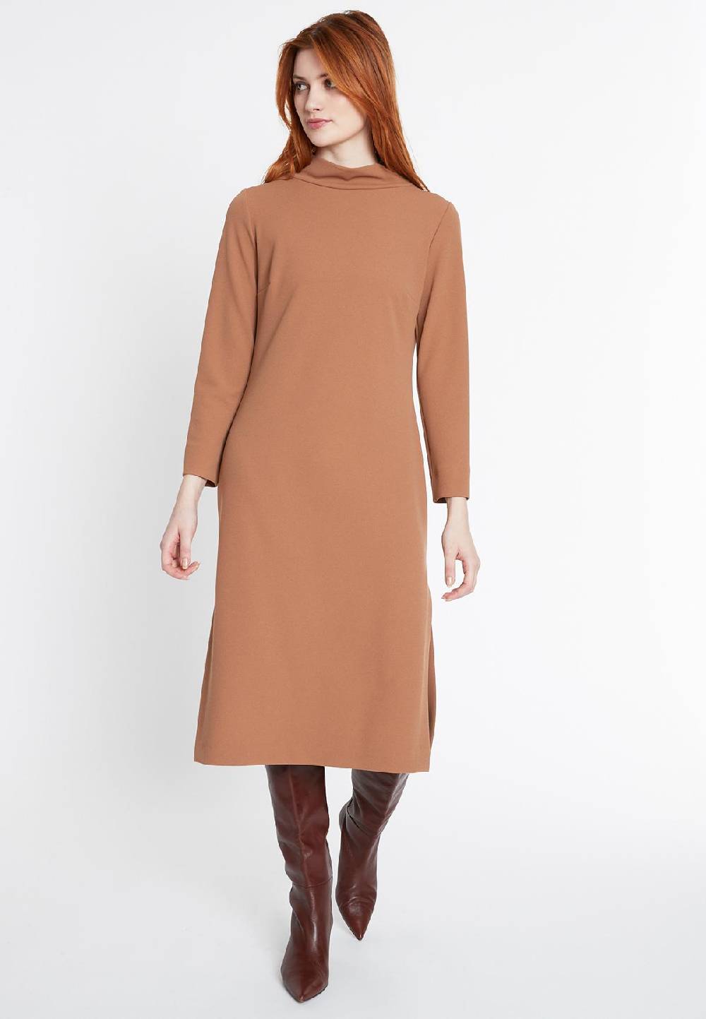 Ana Alcazar Schlichtes Kleid Sifyna