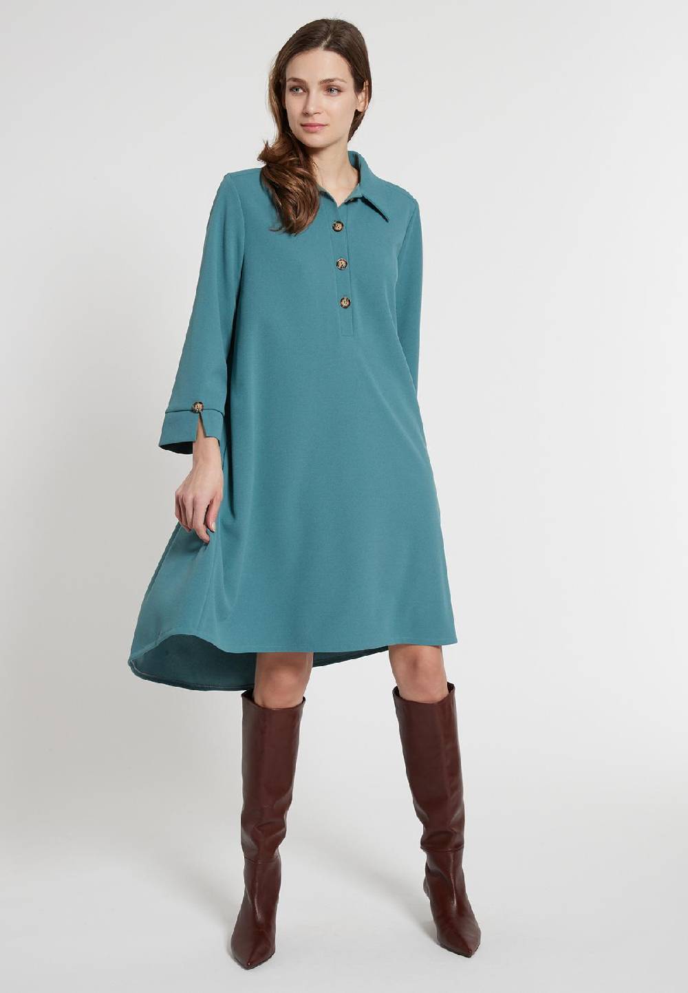 Ana Alcazar Schwingendes Kleid Elanea