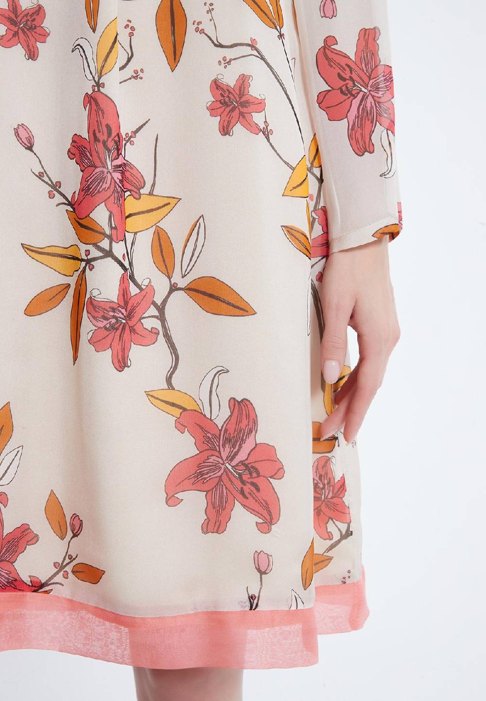 Ana Alcazar Seidenkleid Alene