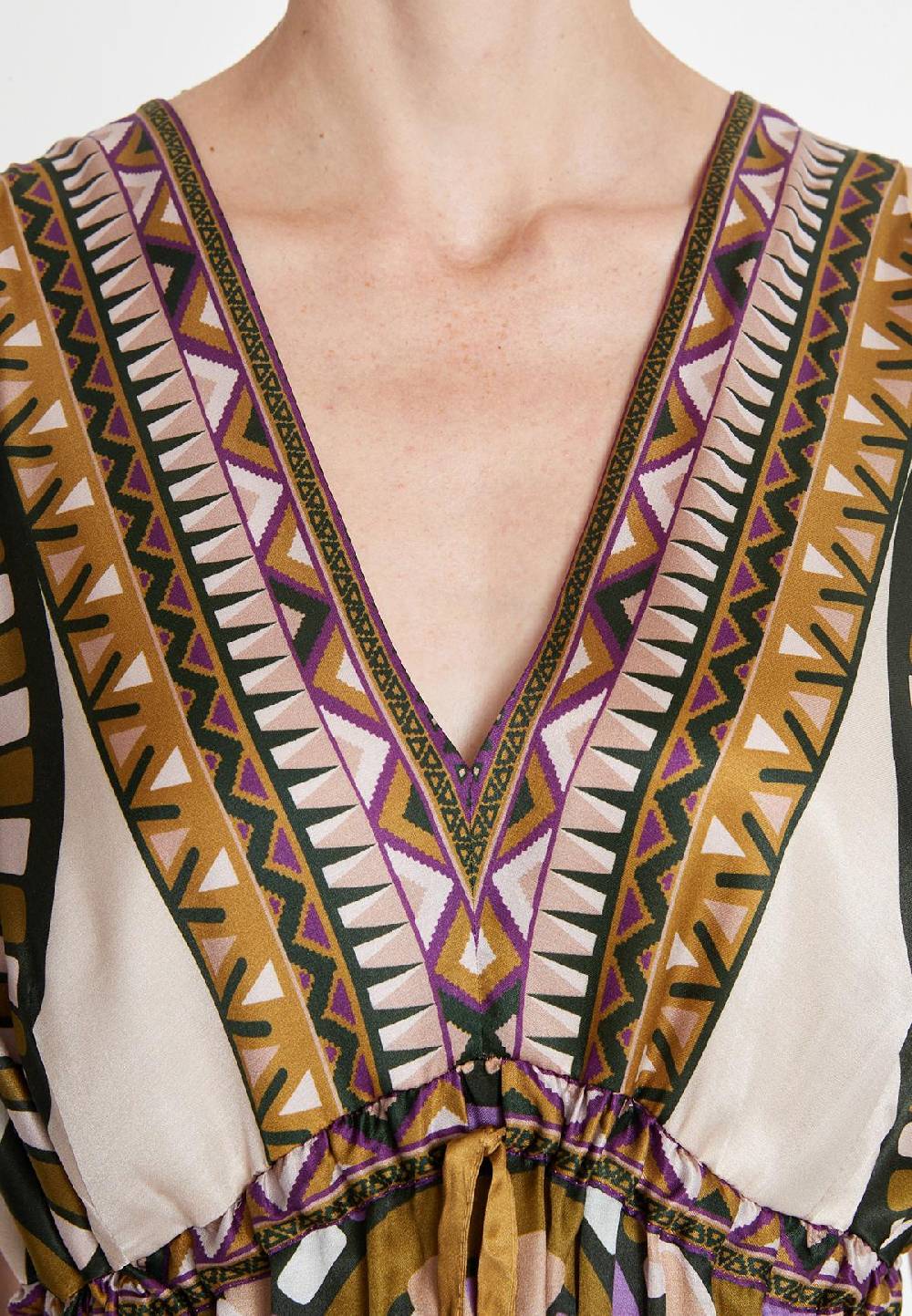 Ana Alcazar Seidenkleid Lafory