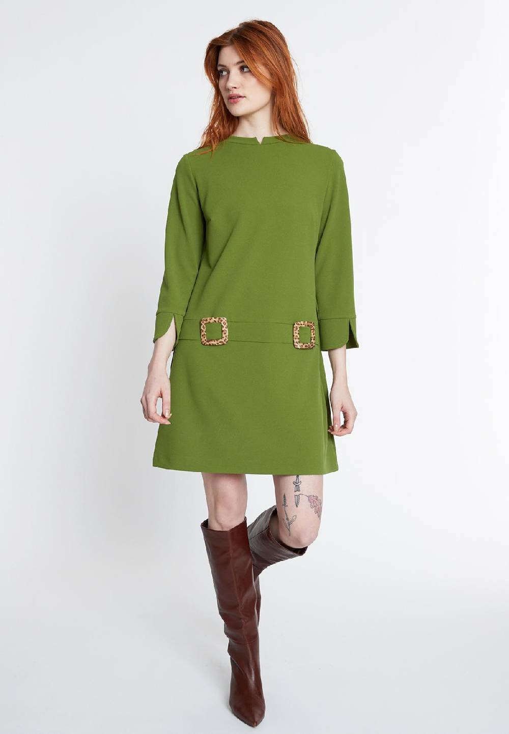 Ana Alcazar Sixtieskleid Sidena