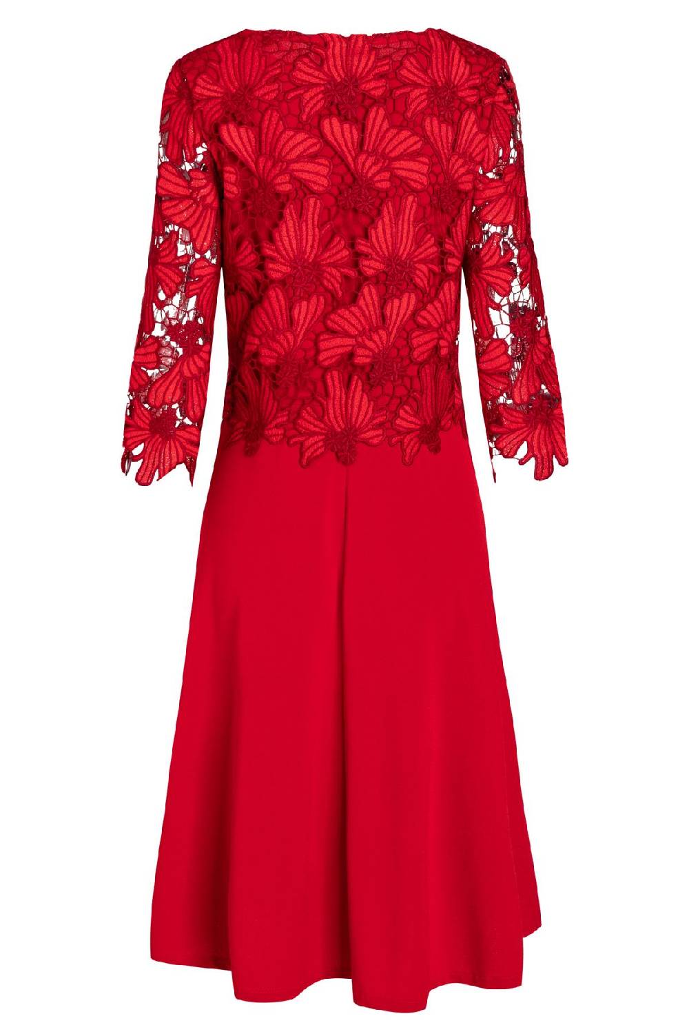 Ana Alcazar Spitzen-Mix Kleid Wapiura