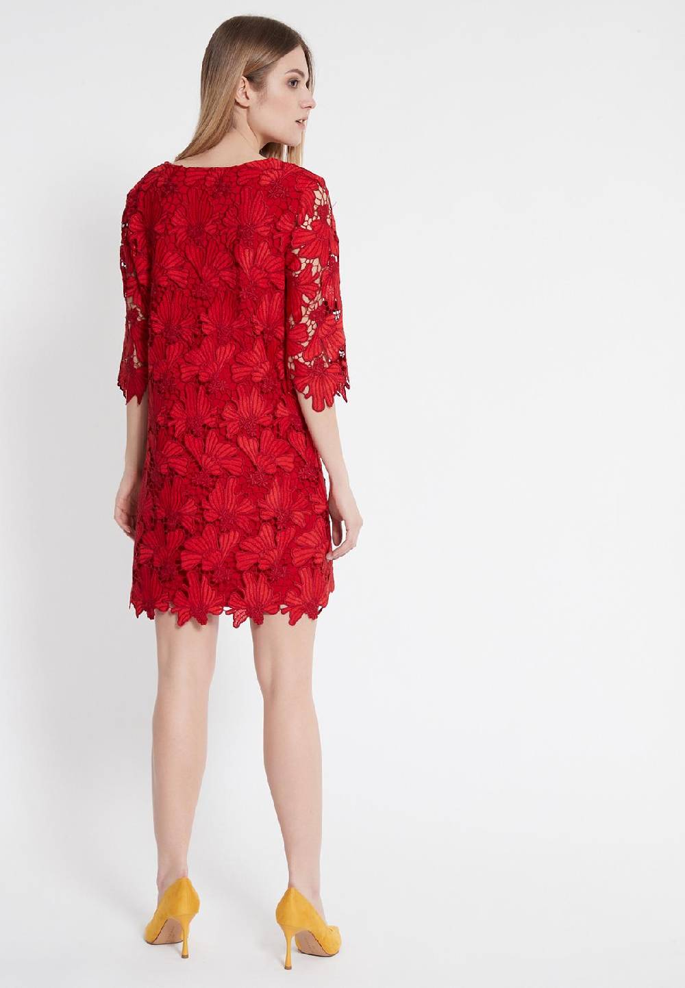 Ana Alcazar Spitzen Tunika Kleid Wapias