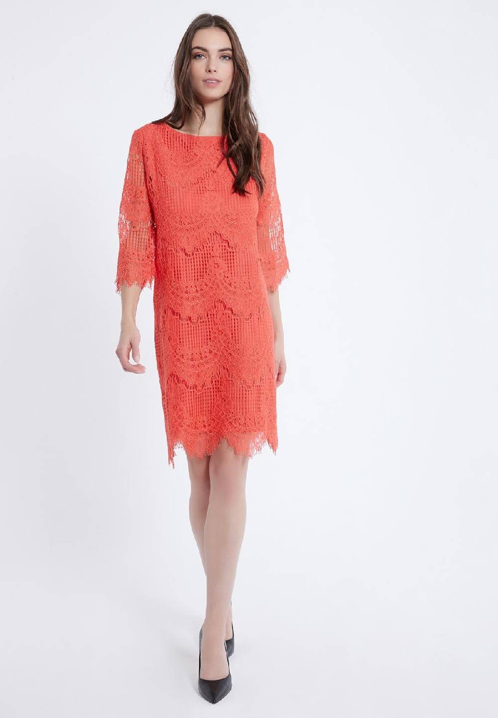 Ana Alcazar Spitzenkleid Afna