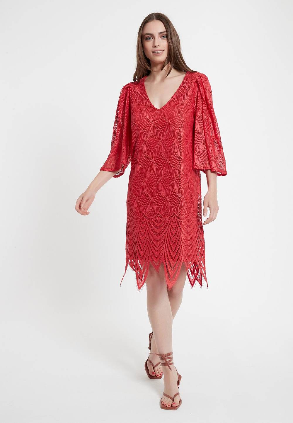 Ana Alcazar Spitzenkleid Cafos