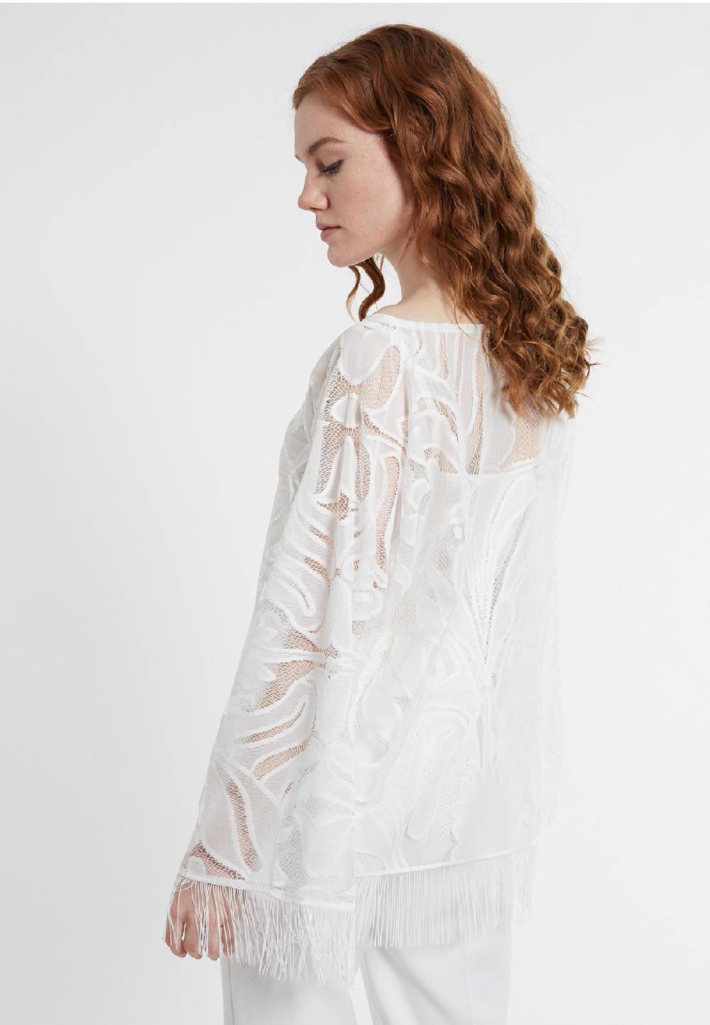 Ana Alcazar Spitzentop Darlyn