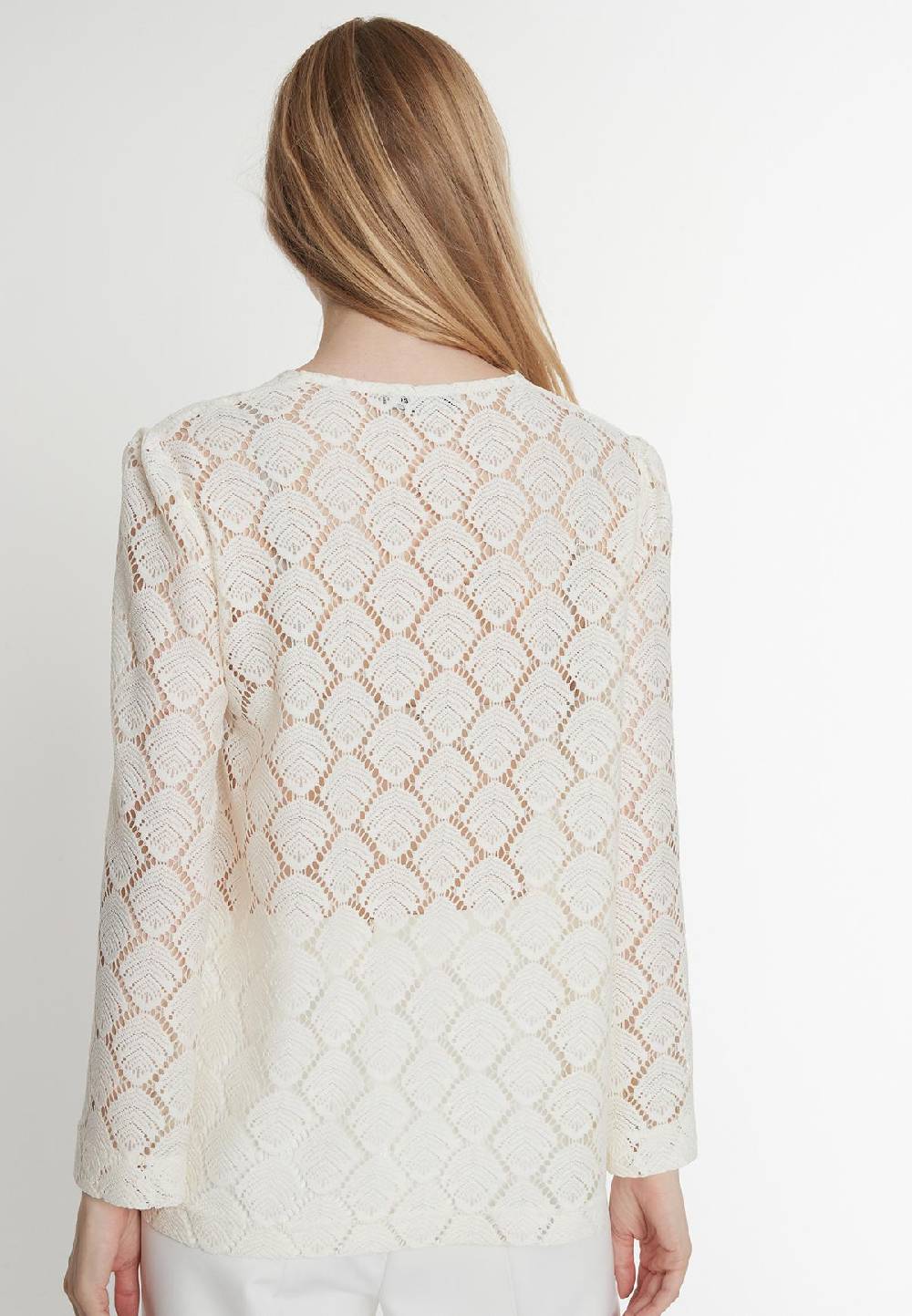 Ana Alcazar Spitzentop Pagomi