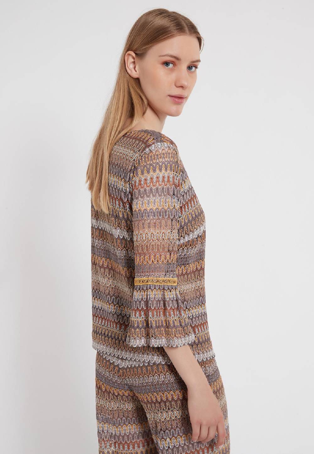 Ana Alcazar Strick Top Ziras