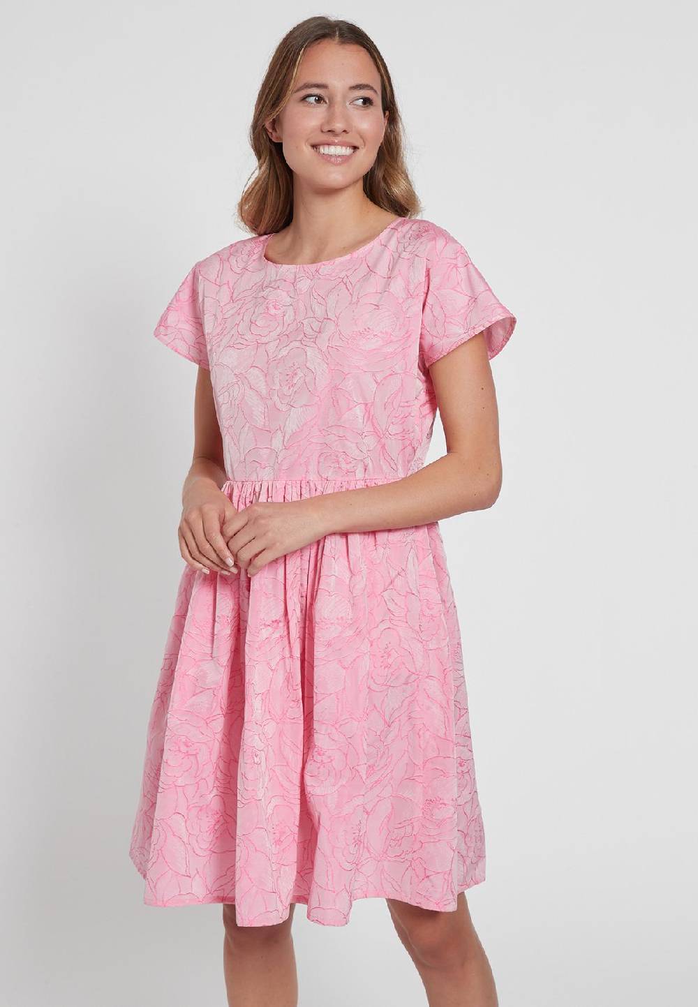 Ana Alcazar Taftkleid Gianora