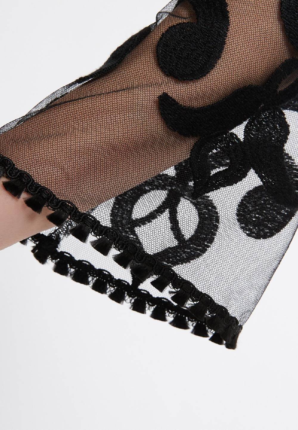 Ana Alcazar Volant Kleid Warisia Blau