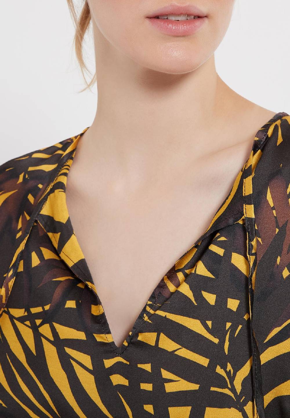 Ana Alcazar Volant Kleid Zabur