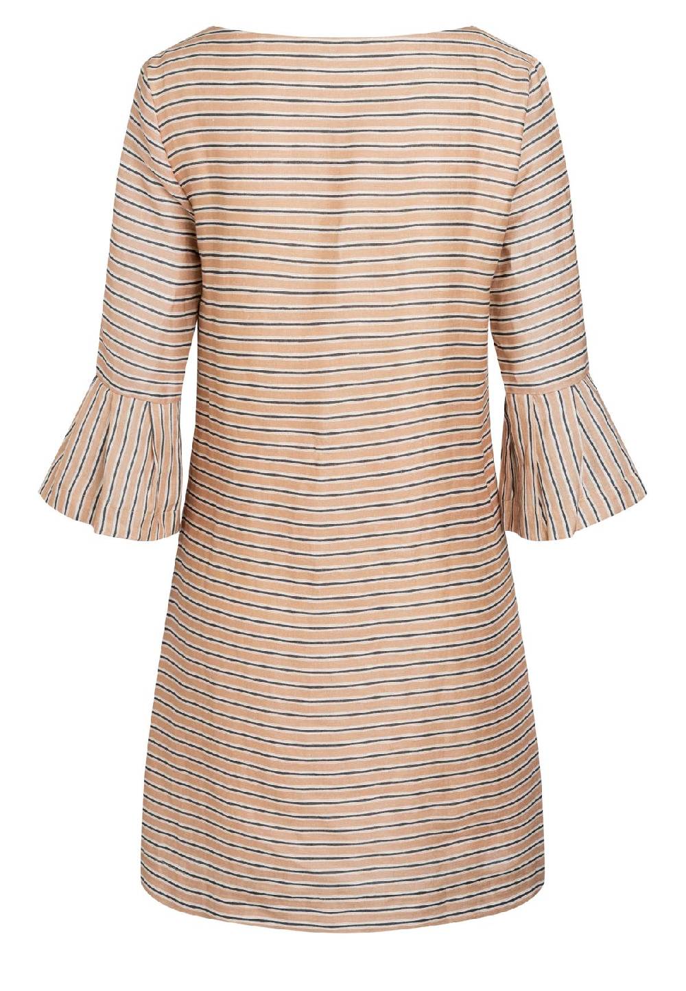 Ana Alcazar Volant Leinenkleid Zemos