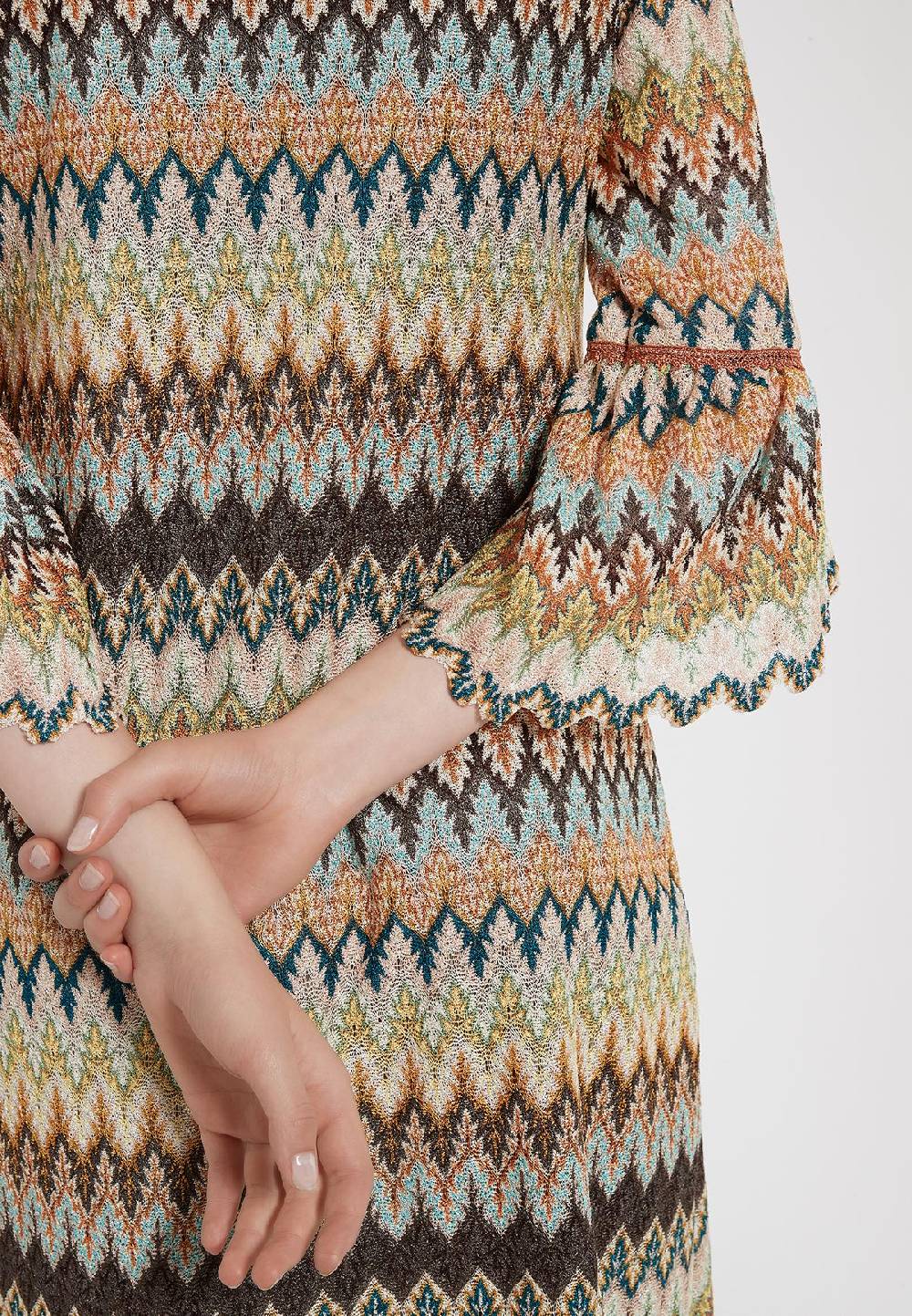 Ana Alcazar Volantarm Kleid Zagy