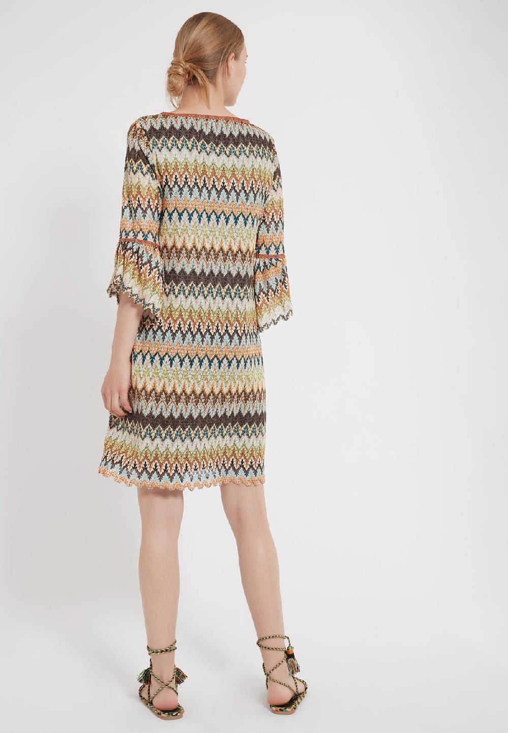 Ana Alcazar Volantarm Kleid Zagy