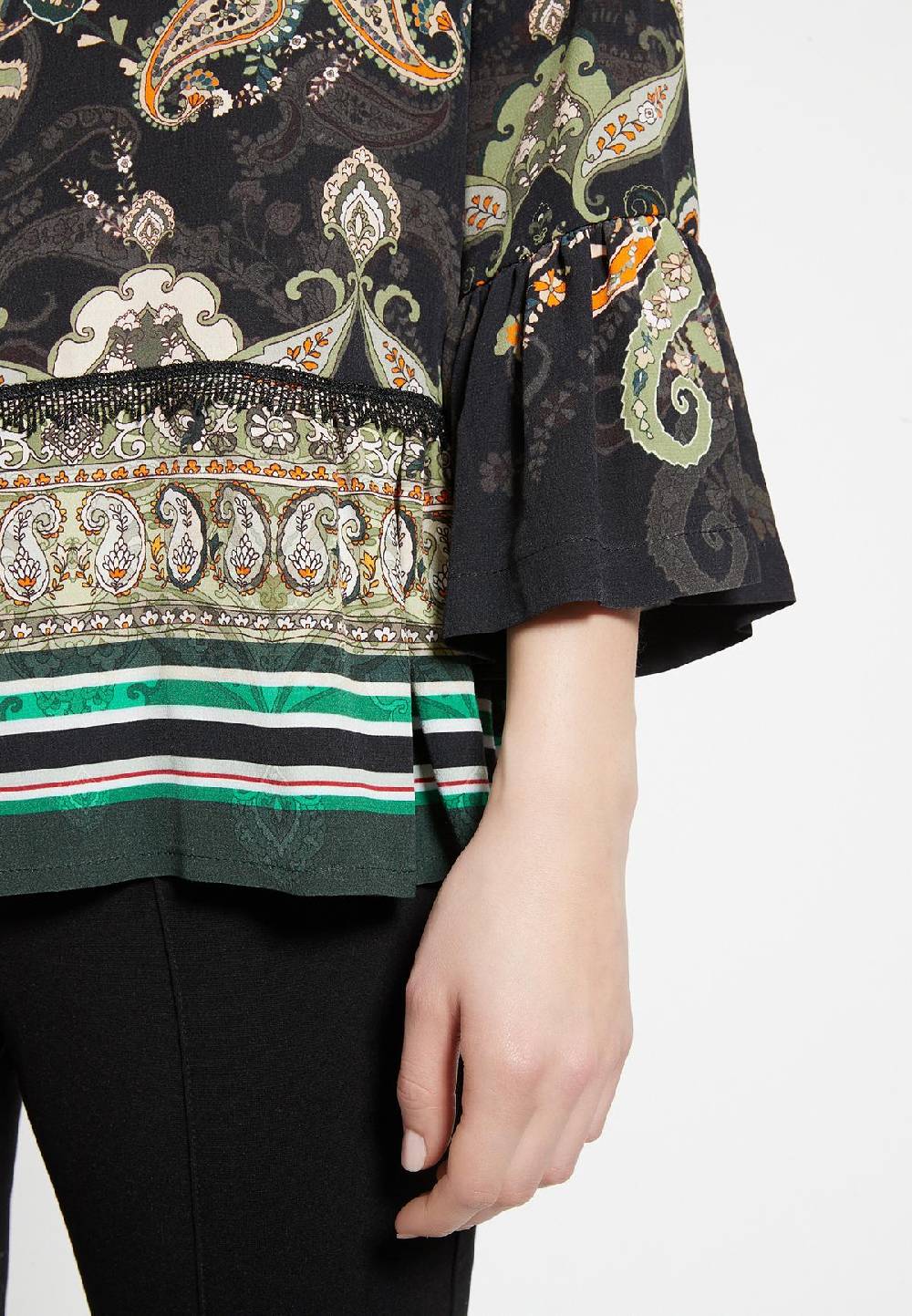 Ana Alcazar Volantbluse Balki