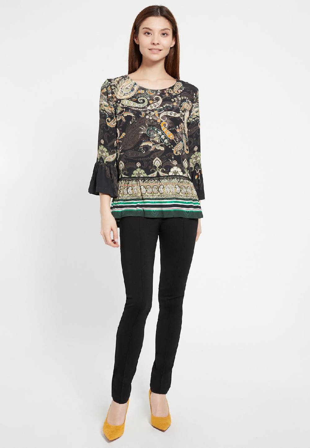 Ana Alcazar Volantbluse Balki