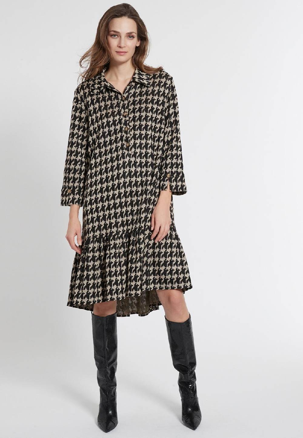 Ana Alcazar Volantkleid Emesa