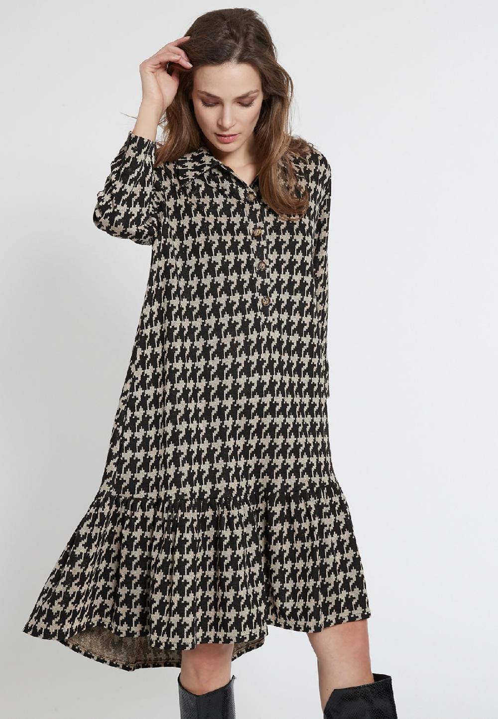 Ana Alcazar Volantkleid Emesa