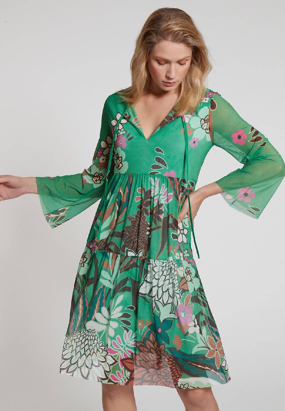 Ana Alcazar Volantkleid Genimy