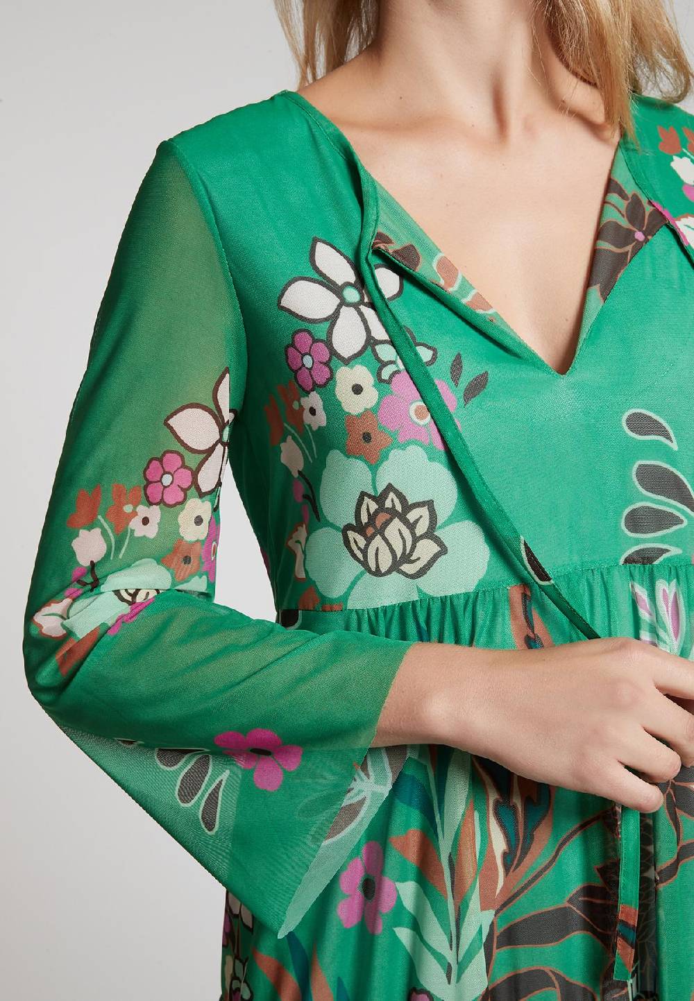 Ana Alcazar Volantkleid Genimy