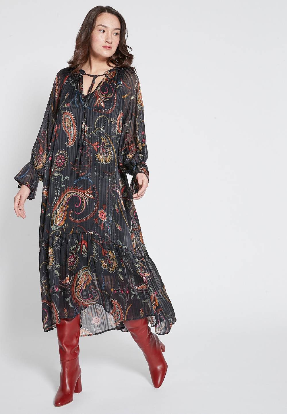 Ana Alcazar Volantkleid Habwin