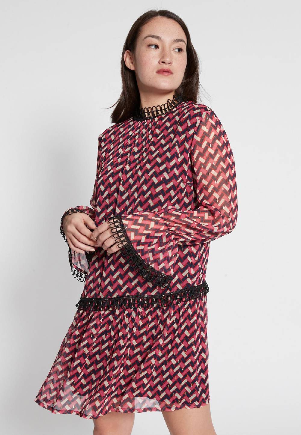 Ana Alcazar Volantkleid Hafyne