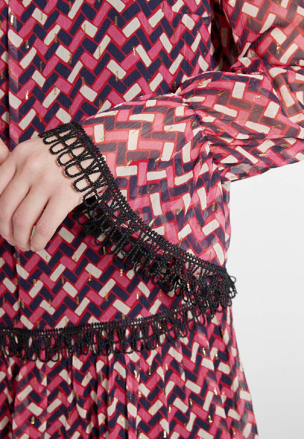 Ana Alcazar Volantkleid Hafyne