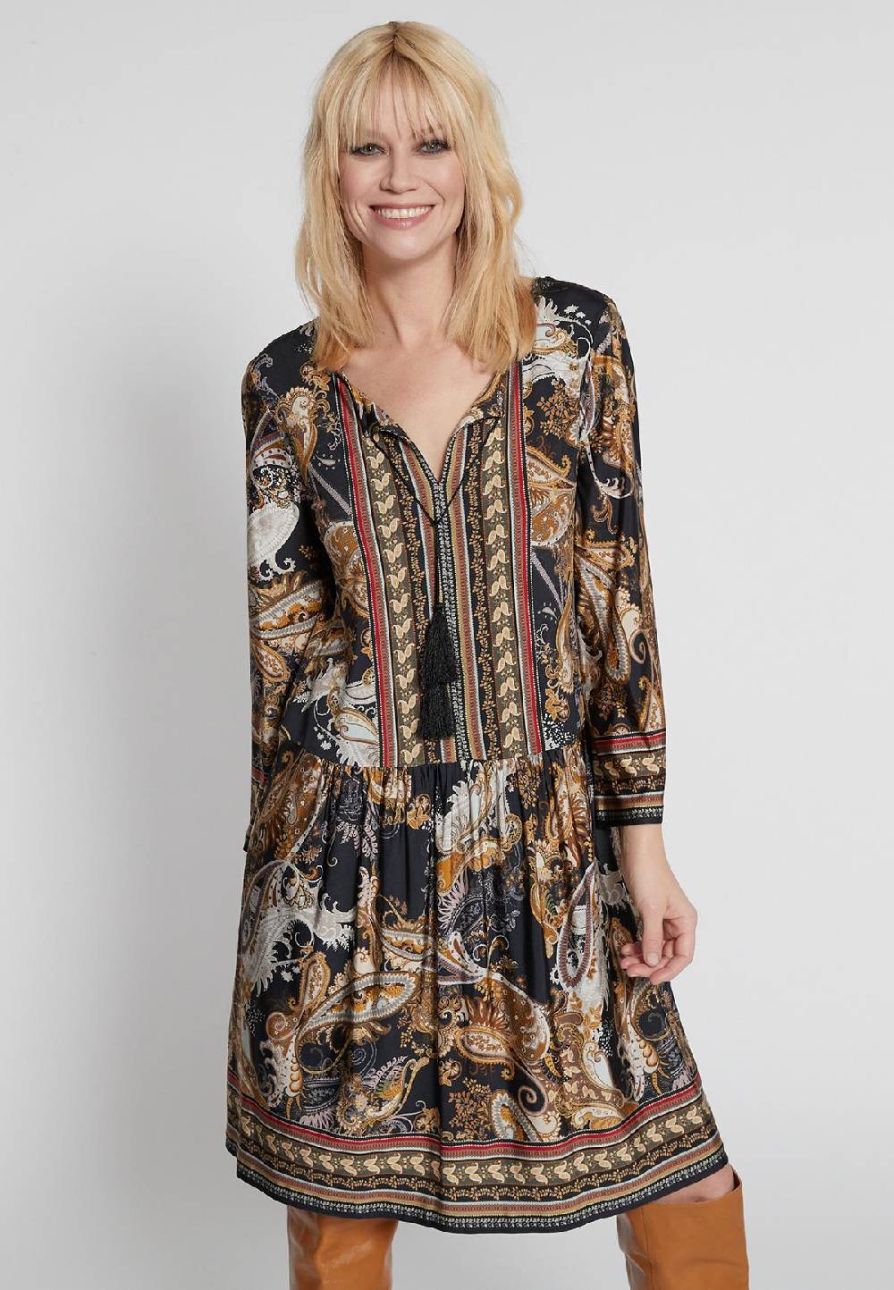 Ana Alcazar Volantkleid Hibena