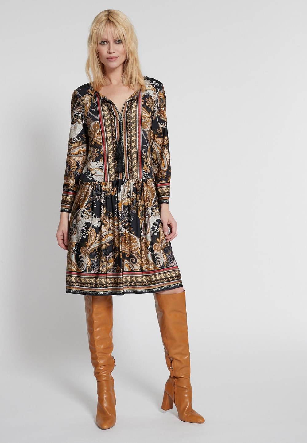 Ana Alcazar Volantkleid Hibena