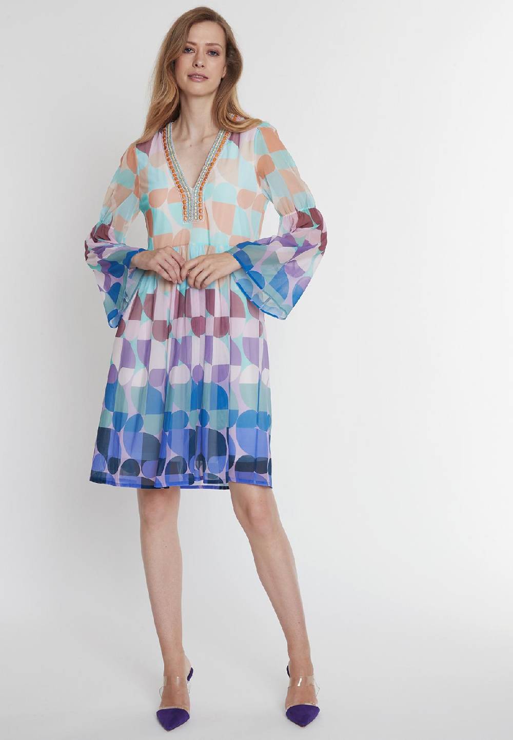 Ana Alcazar Volantkleid Pehloa