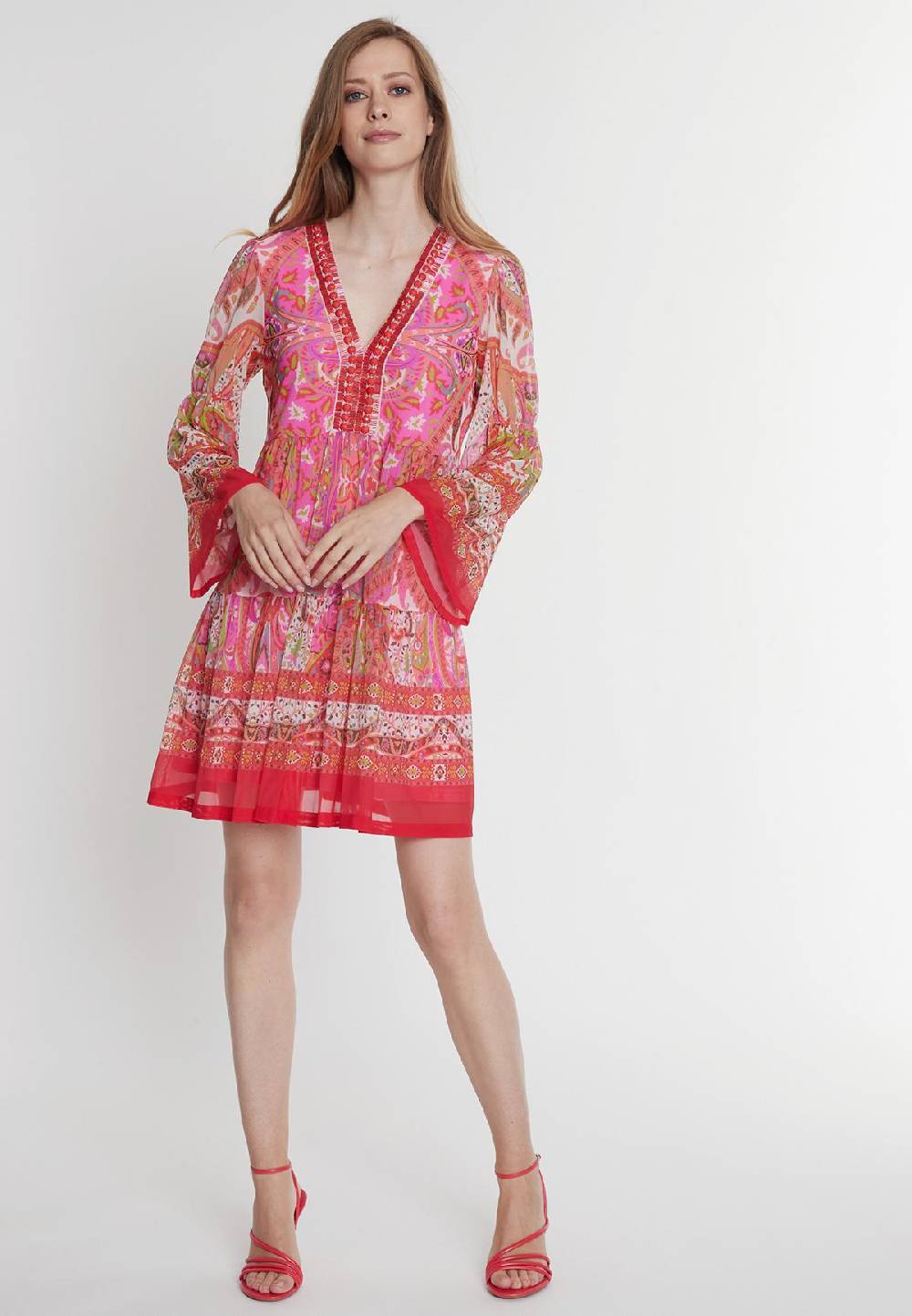 Ana Alcazar Volantkleid Peply