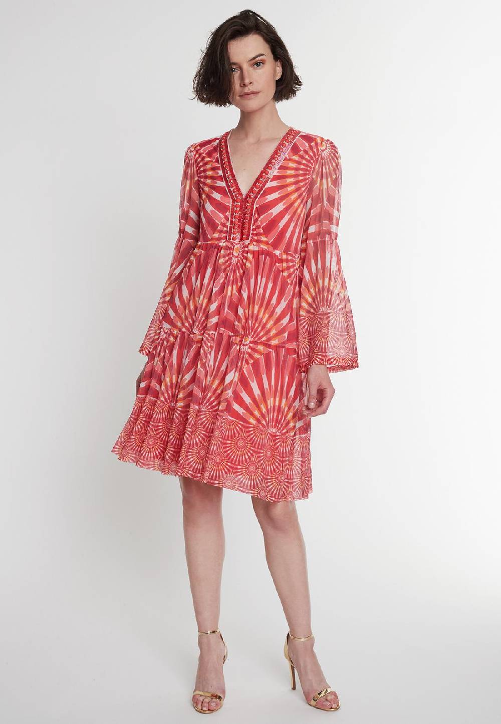 Ana Alcazar Volantkleid Pesoly