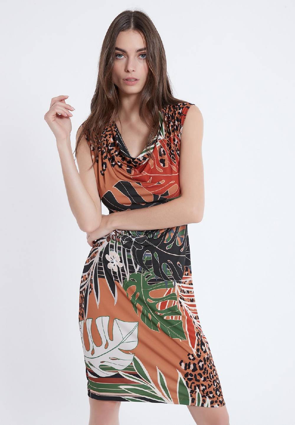 Ana Alcazar Wasserfallkleid Atere