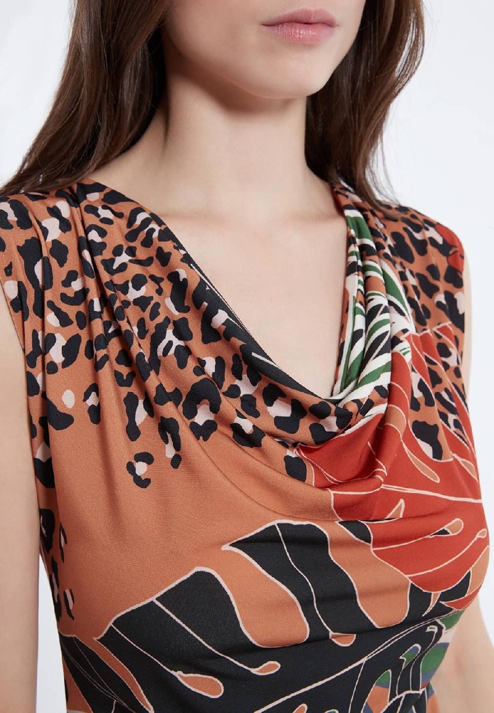 Ana Alcazar Wasserfallkleid Atere