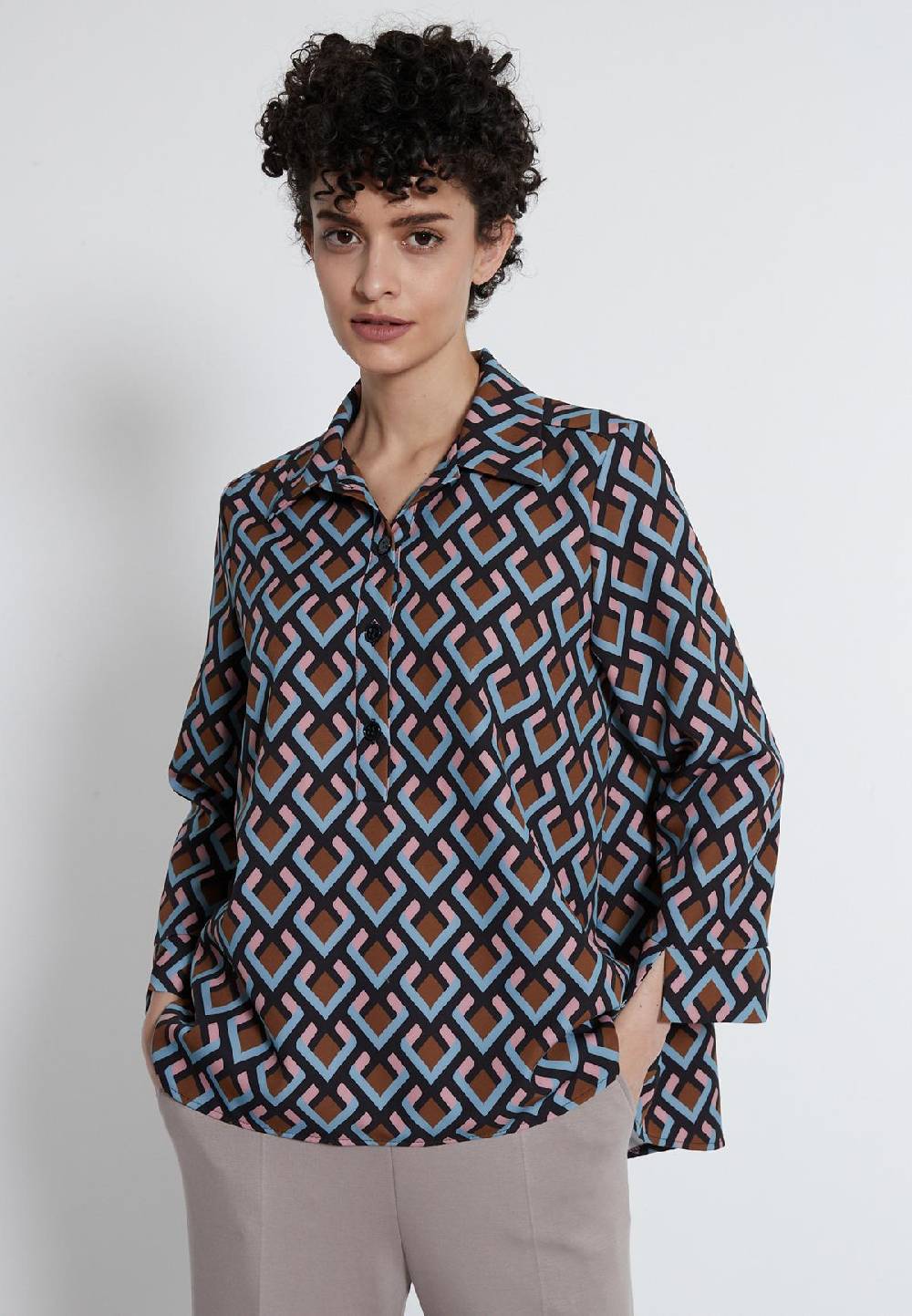 Ana Alcazar Weite Bluse Halise