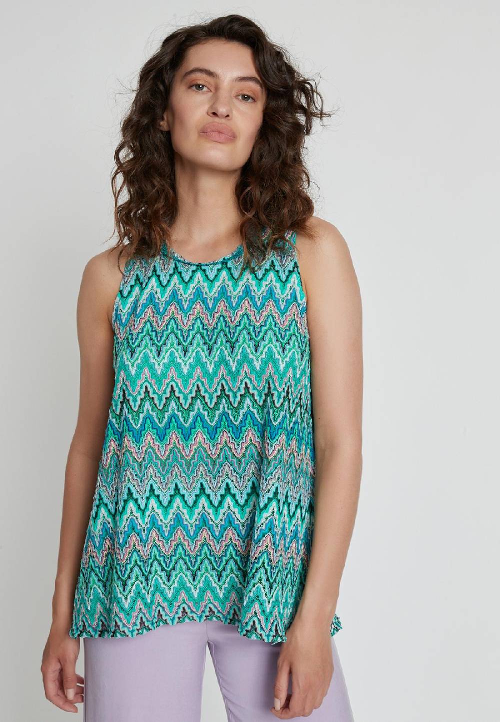 Ana Alcazar Weites Top Kyrosa