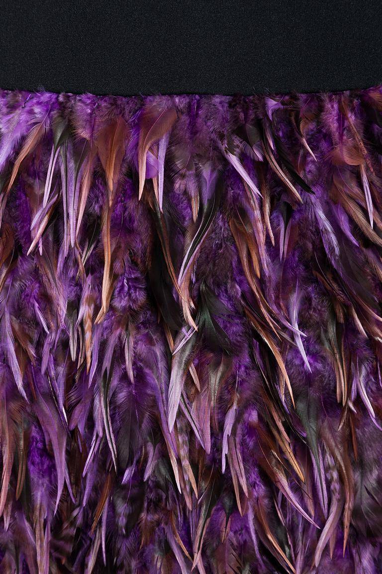 Ana Alcazar Black Label Federn Cocktailkleid Juvene