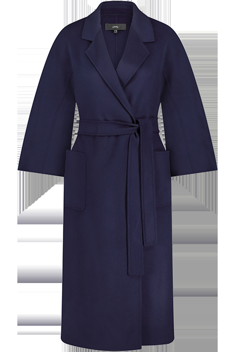 ARMA Wollmantel "Seguret" mit Gürtel von ARMA