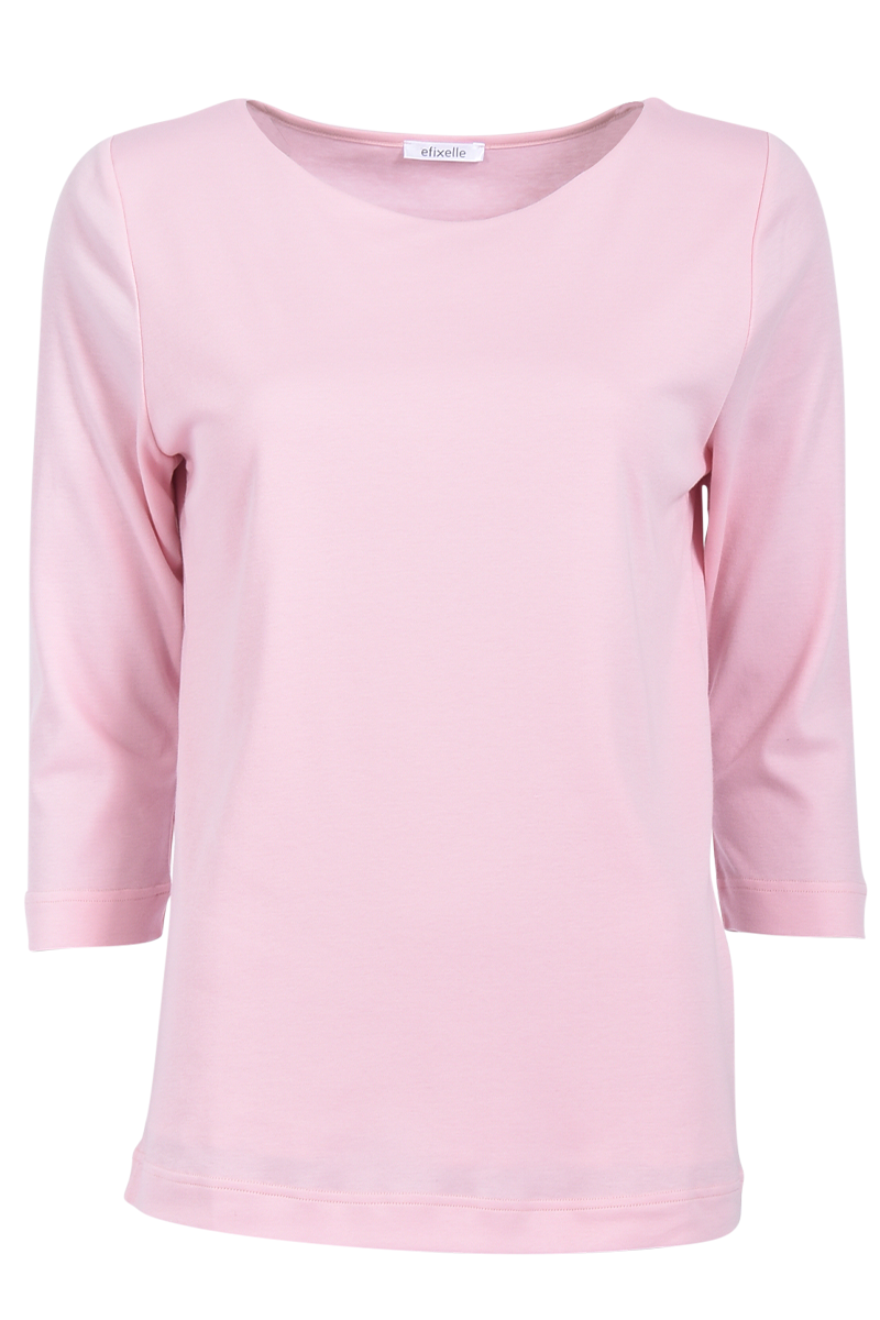 EFIXELLE Baumwollshirt mit U-Boot-Ausschnitt von EFIXELLE