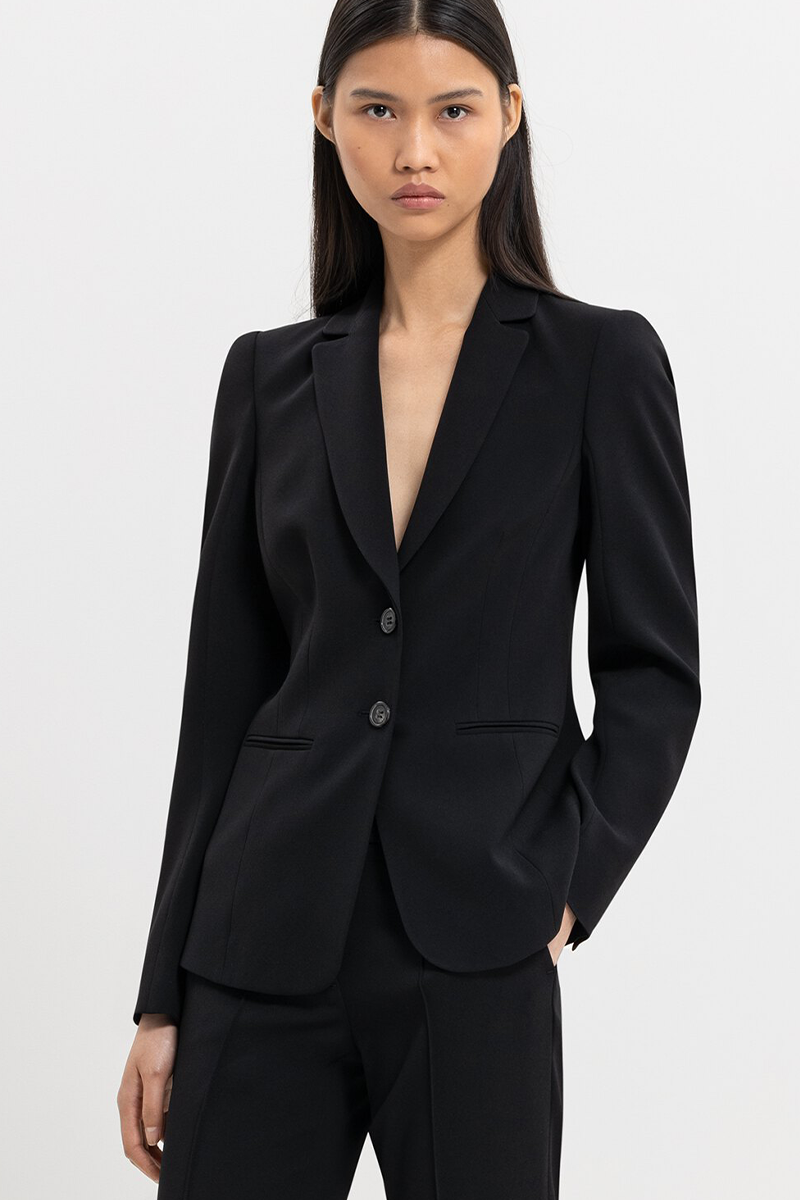 LUISA CERANO Blazer Aus Techno Sablé Von LUISA CERANO