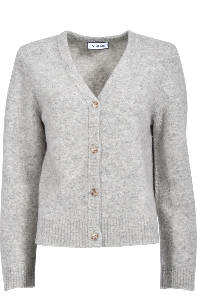 INSIEME Bouclé-Cardigan mit verkürzten Ärmeln von INSIEME